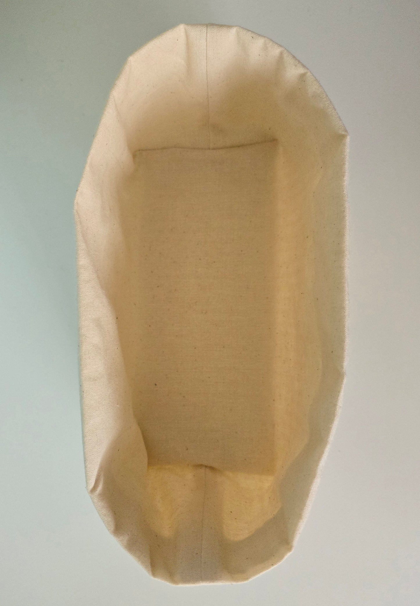 Yellow Striped pattern Fabric Basket with Canvas Lining. Bread Basket, Reversible Fabric Basket, Eco-Friendly Organiser, Home Decor