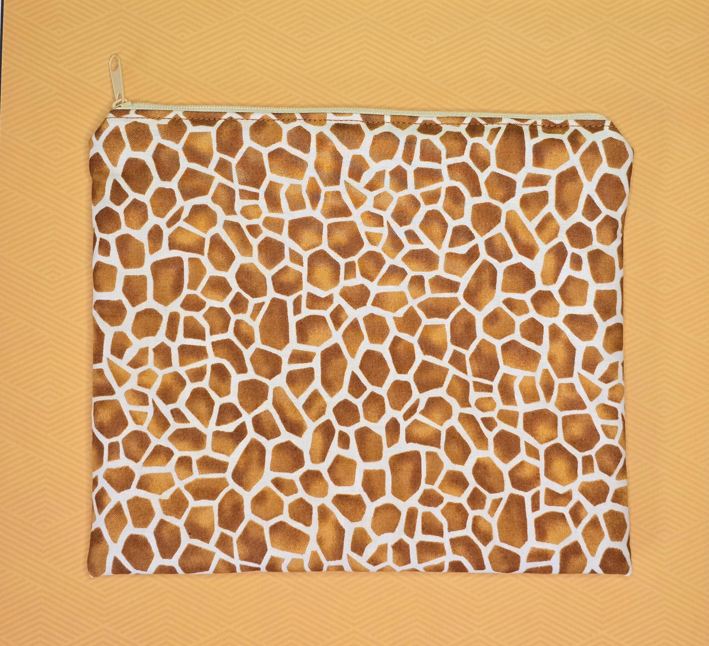 Animal Print Fabric Wristlet Keychain - Handmade in UK