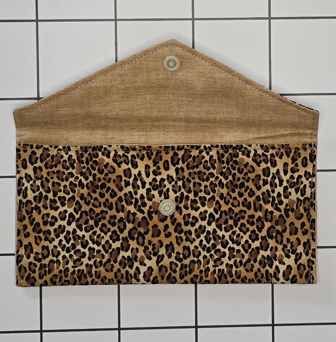 Animal Print Padded Glasses Case: Africa Collection Fabric