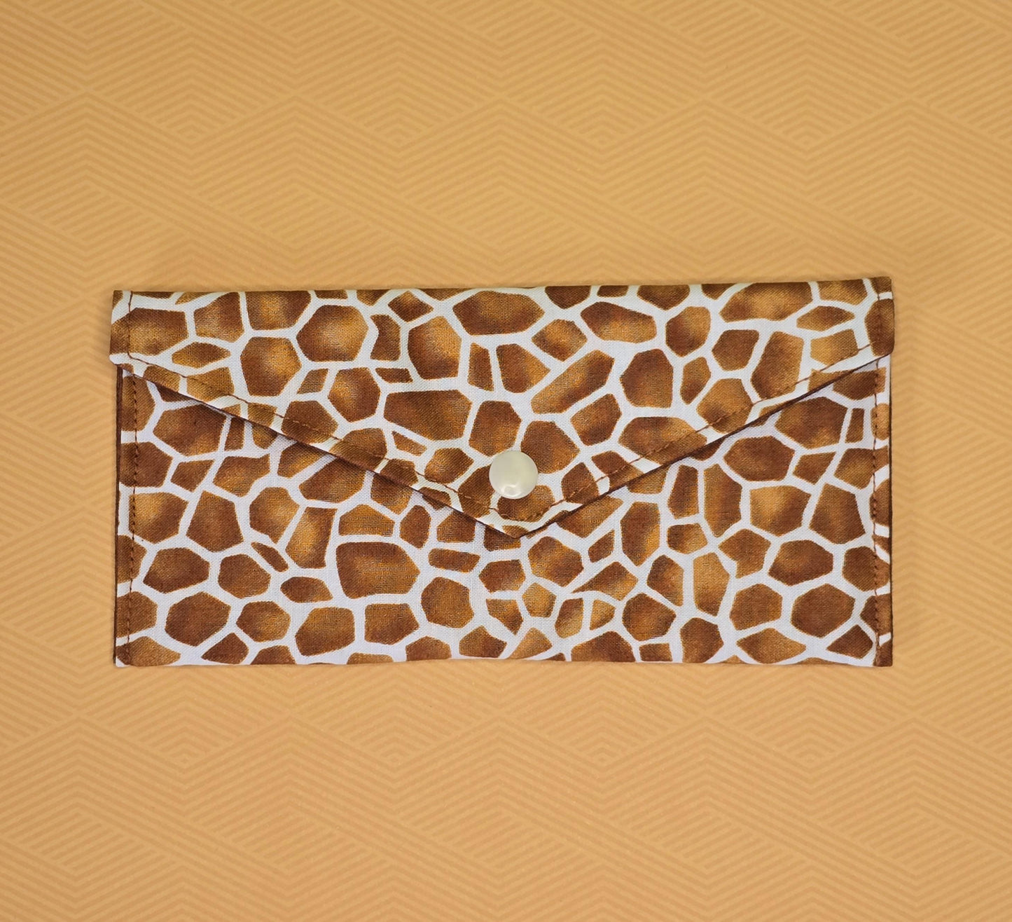 Animal Print Padded Glasses Case: Africa Collection Fabric