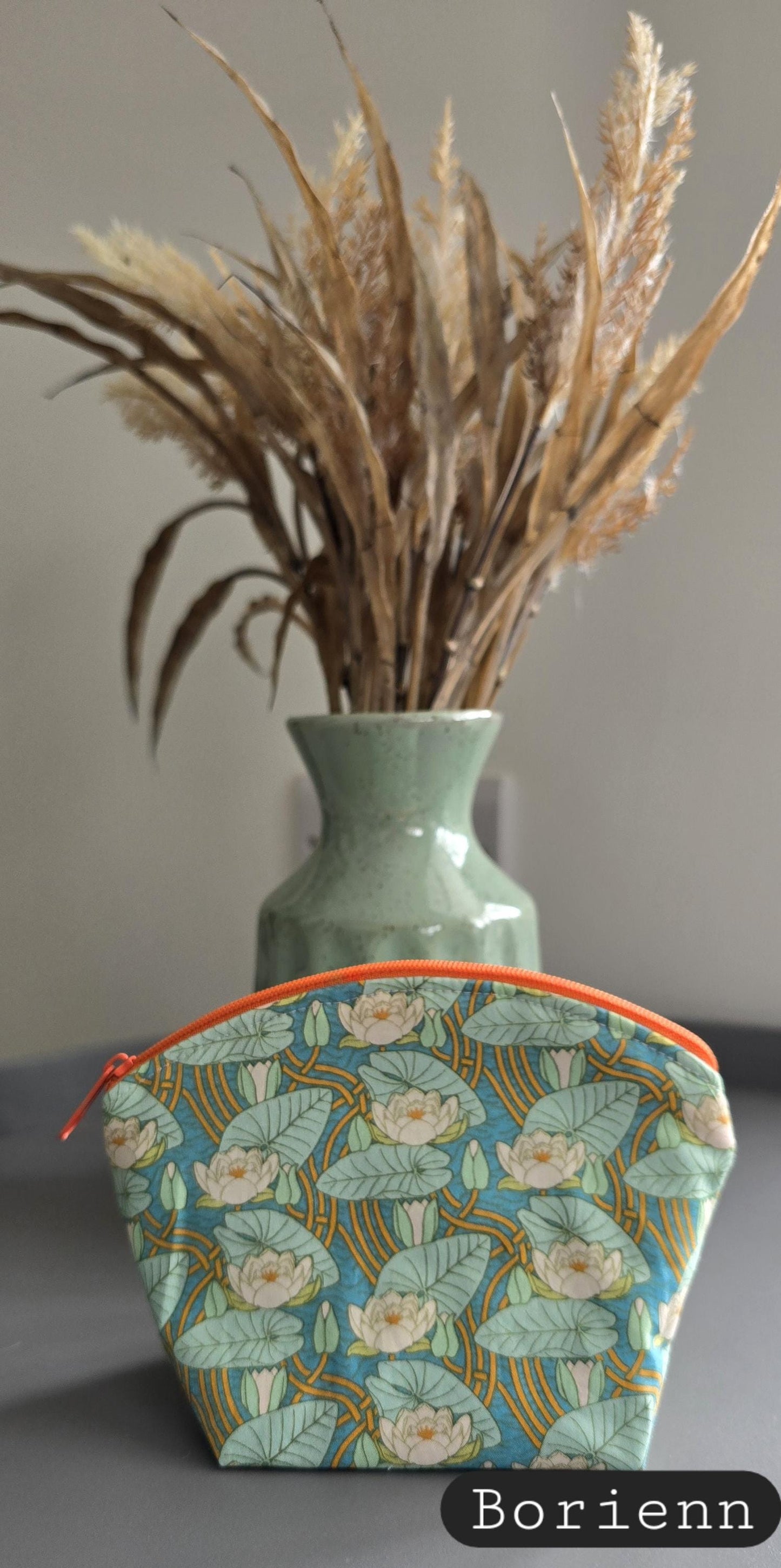 Mini Handcrafted Fabric Cosmetic Bag - UK Made